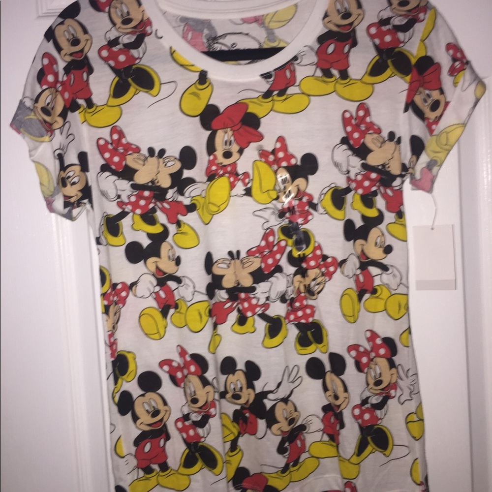 * Mickey and Minnie T shirt